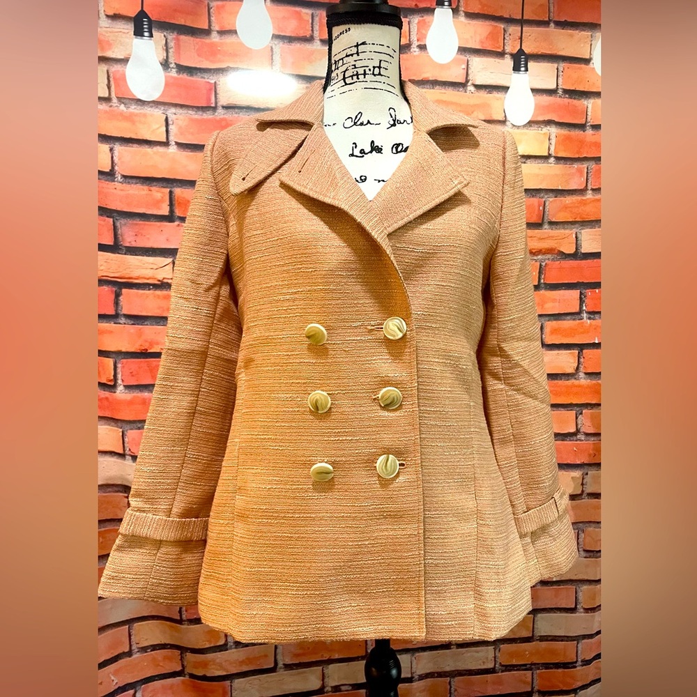 NWT Spiegel Orange-Gold  Jacket